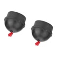 thumbnail image 1 of Cue Tip Chalk Holder, 2Pcs Rubber Billiard Pool Cue Chalk Case with Cord Snooker Accessory, 1 of 7