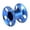 Blue, variant on Aluminum Diving Lightweight Underwater Finger Spool Reel for Diving Snorkeling Underwater Spearfishing Accessories
