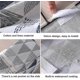 thumbnail image 4 of Hanging Storage Baskets 3 Pack Decorative Waterproof Wall-mounted Organizer Foldable Bags With Adhesive Hooks For Bathroom Kitchen Wall Door Closet, 4 of 4