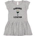 thumbnail image 3 of Inktastic Karaoke Legend Music Gift Girls Toddler Dress, 3 of 5