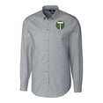thumbnail image 2 of Men's Cutter & Buck Charcoal Portland Timbers Big & Tall Stretch Oxford Long Sleeve Dress Shirt, 2 of 3