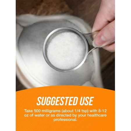 BulkSupplements L-Glutamic Acid HCl Powder - 500mg per Serving - 5 Kilograms (11 lbs) - 10000 Servings