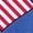 HEATHER ROYAL BLUE, variant on - Snoopy & Woodstock USA Flags - Women's French Terry Long Sleeve Pullover