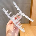 thumbnail image 5 of Plastic Hair Claw Clip Grip Thin Design Compact Travel Friendly Tool For Daily Styling Needs, 5 of 8
