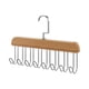 thumbnail image 2 of Colgador de ropa camisola, colgador de cinturón, colgador de lencería, 8 ganchos, organizador de sujetador, colgador de bufanda para trajes de baño, madera Macarena Percha de ropa, 2 of 8
