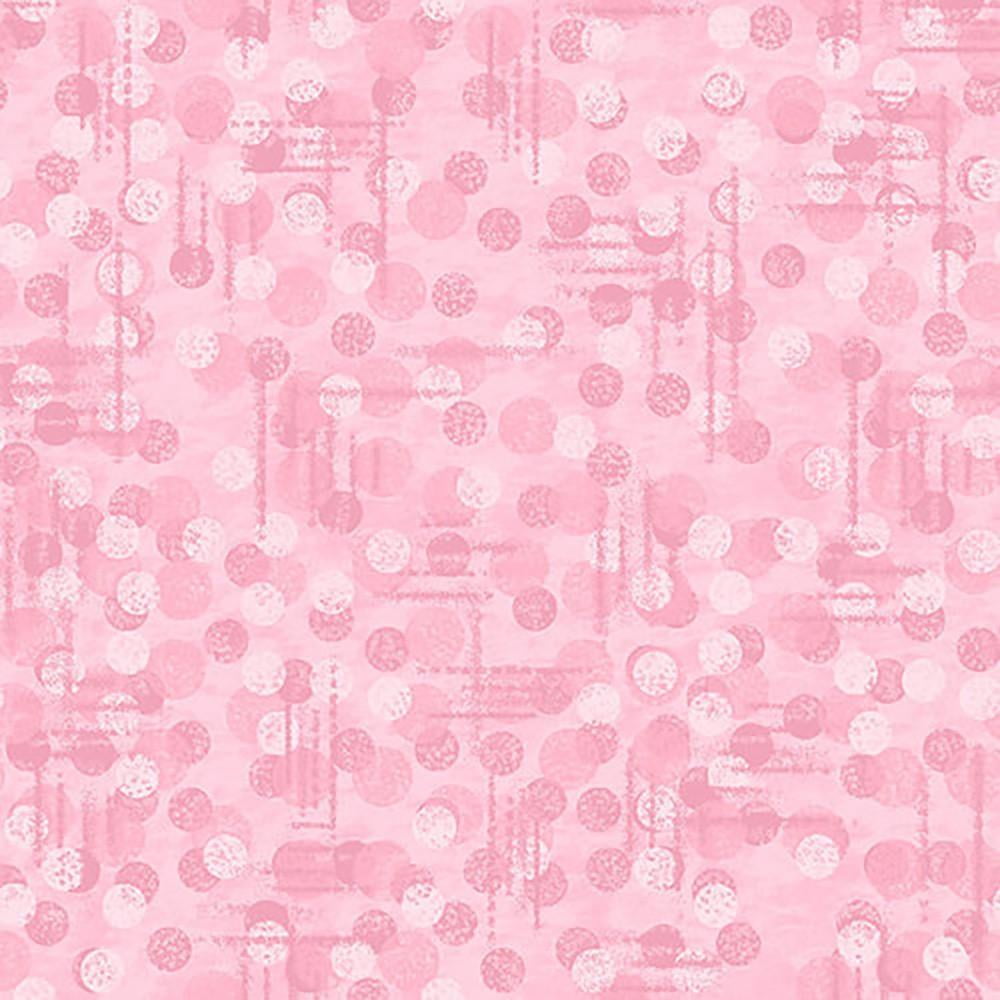 Blank Quilting Fabrics Jot Dot Texture Light Pink