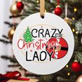thumbnail image 1 of Festive Holiday Acrylic Tree Hanging Decoration for Seasonal Home Celebration, 1 of 5