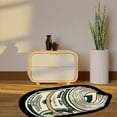 thumbnail image 5 of Jiibva Dollar Bill Rug Money Shaped Carpet Personality Money Rug Dollar Mat Art Floor Mat Decoration for Bedroom, Living Room and Study, 5 of 7