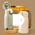 thumbnail image 4 of Monstrate Reemplazo de vacío de acero inoxidable Anti-óxido Niñas Damas Hogar Escuela Dormitorio Bebidas Aspira Botella de agua Frasco Vasos Teteras Azul, 4 of 6