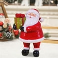thumbnail image 5 of Hometravel Christmas Resin Figure, Holiday Themed Statue for Home Decor, Living Room TV Cabinet Desktop Ornament, Festive Scene Layout Decoration, 5 of 6