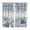 Blue White, variant on 2 Panels Kitchen Tier Curtains 39 Inch Length, Blue Coastal Starfish Grommets Window Treatment Curtain, Beach Nautical Shell Eucalyptus Retro Thermal Curtains Drapes for Living Room/Bathroom