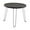 Black, variant on DOLITY Folded Round Table Trendy Tatami Side Table for Picnic Travel Outdoor Sports White