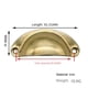 thumbnail image 2 of Bisagra plegable de acero inoxidable para estante, soporte de mesa oculto, accesorios para muebles, estantes plegables, 90/180 grados, 2 uds., 2 of 5