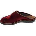 thumbnail image 2 of SC Home Collection Womens 13117 Plush Embroidered Cozy House Slippers Made in Europe, 2 of 4