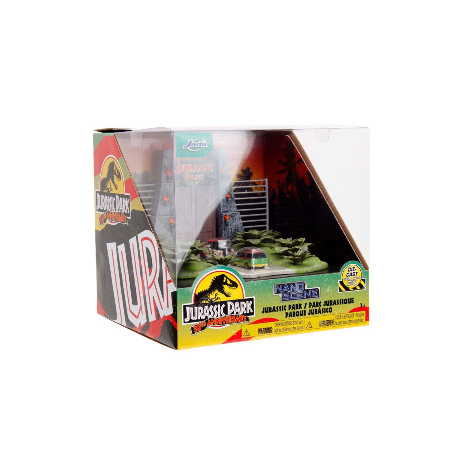 Jurassic Park 30周年記念ジオラマNano Scene Nano Scene Jurassic Park 30th Anniversary Jurassic Gate