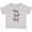 AC-Heather Grey, variant on Zebra Cute Safari Animal Girls Toddler T-Shirt