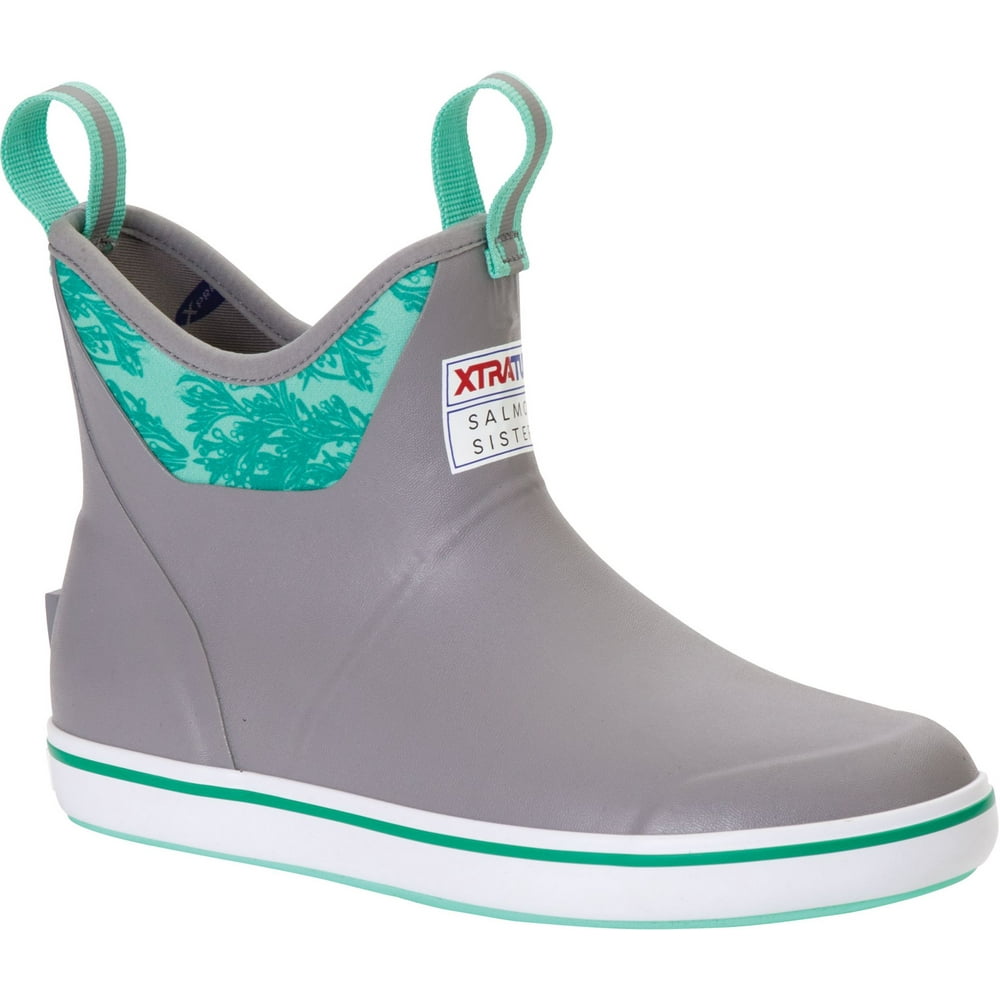 xtratuf women's 6 in ankle deck boot taupe