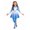 Blue F#001, variant on Halloween Princess Costume for Women, Royal Fancy Dress Up Outfit Set with Jacket, Cosplay Costume for Theme Parties and Events