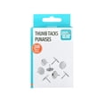 thumbnail image 1 of Pen+Gear Thumb Tacks 100 Count 9.5 mm for Office School Personal Use, 1 of 4