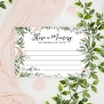 thumbnail image 4 of Koyal Wholesale Share a Memory Cards, Greenery wit Peach Florals Cards for Wedding, Memories, 4" x 6", 52-Pk, 4 of 5