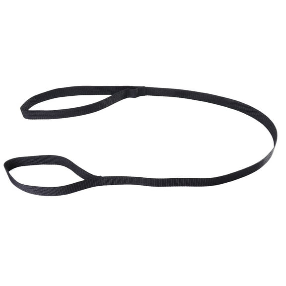 Zcyifa Leg Lifter Strap Elder Legs Lifter Straps Transfer Belt Medical Lifting Sling Patient Care Safety Disabled Long Band Mobility Aid for Car Bed Couch Hip Replacement Wheelchair (Black)