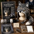 thumbnail image 4 of Fantasy Hood Hat DIY Crochet Kit,Complete Crochet Set for Beginners Adults,Animal Hood Hat Craft Kit with Premium Soft Yarn and Ergonomic Tools,Handmade Gift for Craft Lovers (#05), 4 of 6