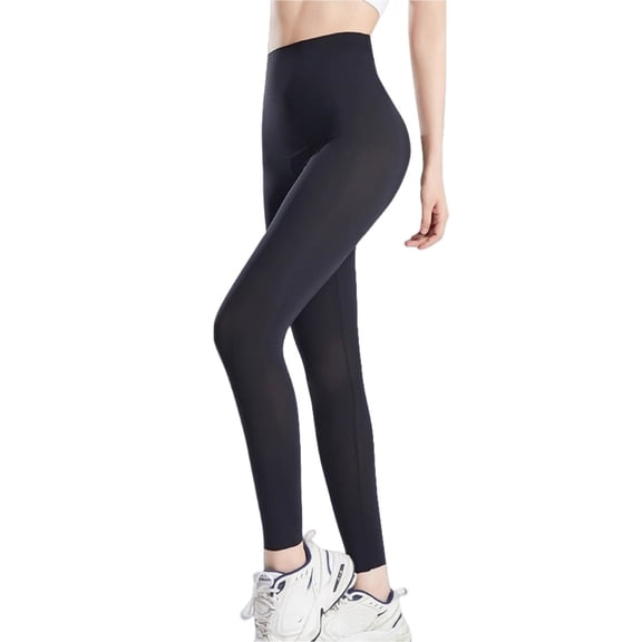 Women's Leggings Solid Color High Waist Workout Leggings Ultrasoft Yoga Pants