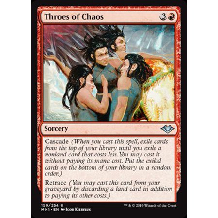 MtG Modern Horizons Throes of Chaos (Mtg Best Chaos Cards)