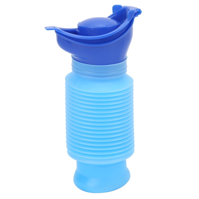 Mini inodoro plegable para viajes en coche, bolsa de orina portátil para exteriores, 750ML, atasco de tráfico
