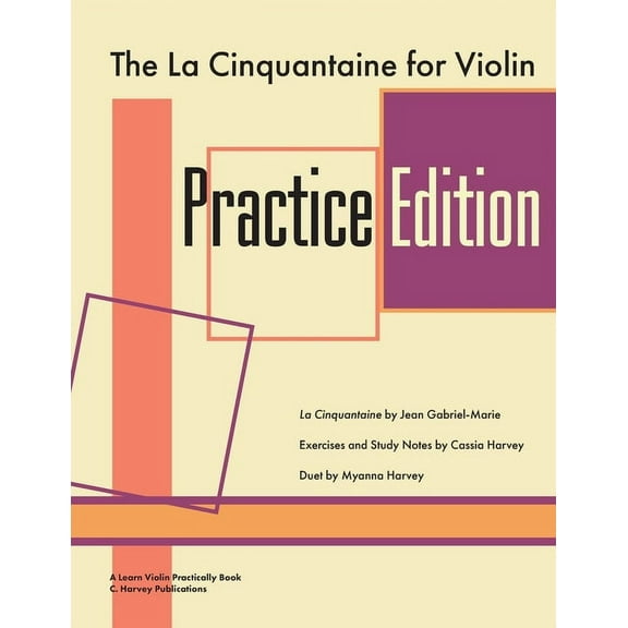 The La Cinquantaine for Violin Practice Edition, (Paperback)