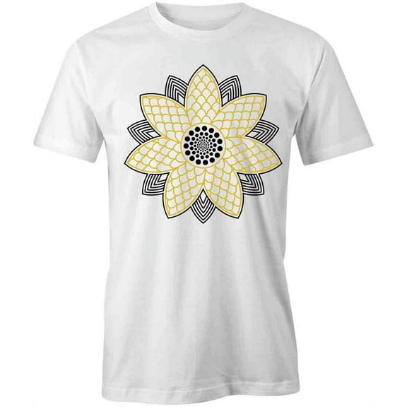 Sunflower T-Shirt | Pretty Flowers White Tee Gift