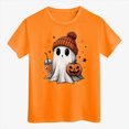 thumbnail image 7 of TOWED22 Toddler Girls Boys Halloween Shirts Graphic T Shirt Tee Short Sleeve Halloween Tops Fall Tee for Kids, 7 of 7