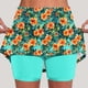 thumbnail image 5 of Pantalones Cortos de Cintura Alta para Mujeres Pantalones Delgados de Impresión Ligera con Bolsillos para Uso Casual, Casero, Descanso O Actividades Al Aire Libre, 5 of 5