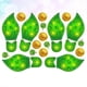 thumbnail image 2 of Clover Printing Footprint Sticker Creative Mural Self-adhesive Decal Clover Floor Glass Decoration Accessories for St. Patricks Day DIY Home Decoratio, 2 of 2