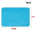 thumbnail image 3 of Anti-Static Heat Insulation Silicone Soldering Repair Mat Phone Pc Work Desk Pad, 3 of 10