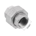 thumbnail image 2 of Unique Bargains Connecteur de Raccord de Tuyau Hexagonal Filetage Femelle 1/2 NPT Acier Inoxydable 304, 2 of 5