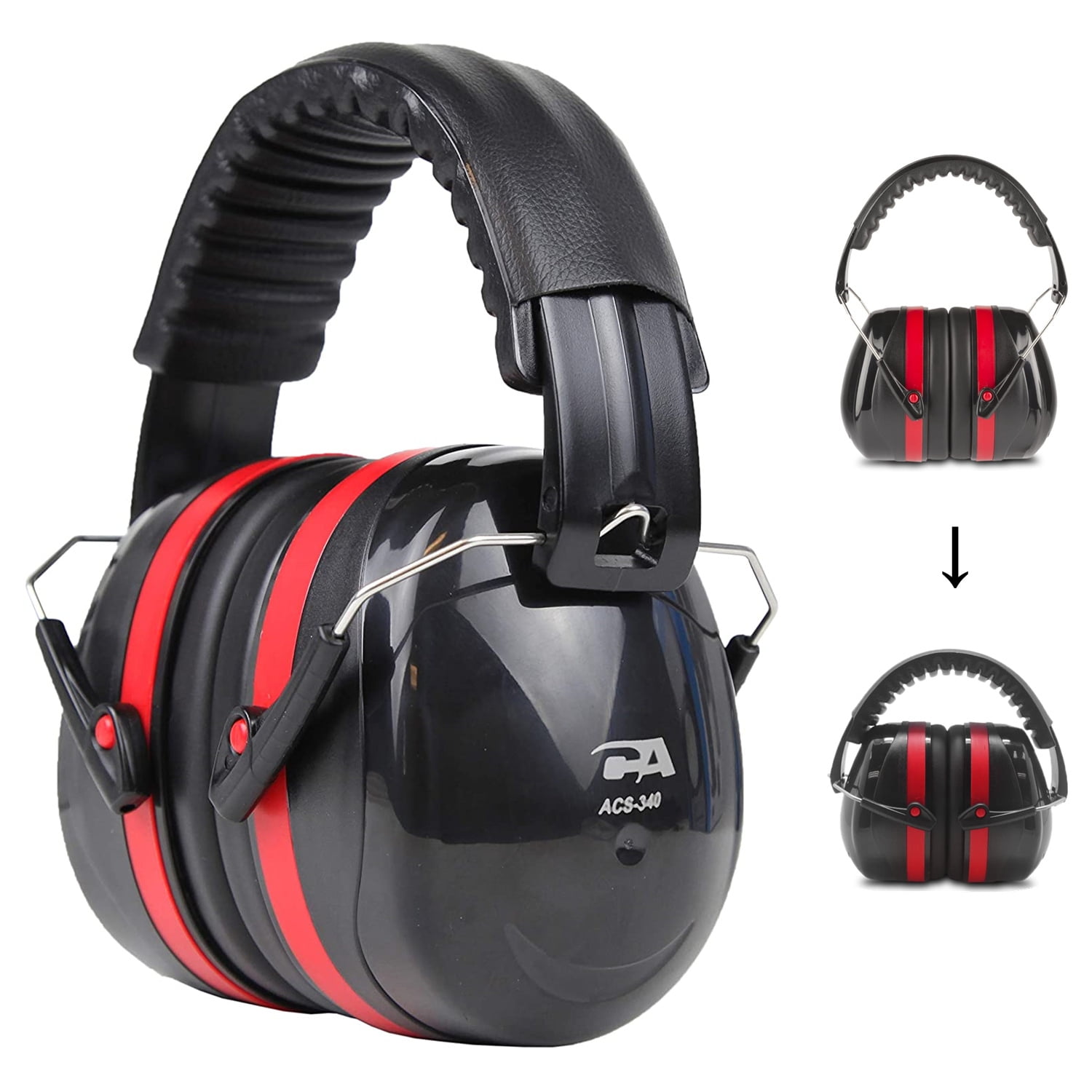 Kids Safety Ear Muffs NRR 26dB Noise Reduction Shooter Hearing Protection Muffs 