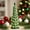 Warm White, variant on Retro Hand-Painted Tabletop Christmas Trees , Ceramic Christmas Trees That Light Up, Table Top Christmass Tree with Lights, Perfect for Tabletop Home Festive Ornament