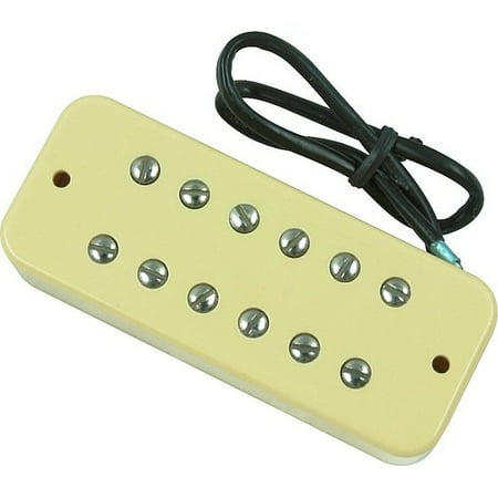 P90 Pickup - DiMarzio DP210CR The Tone Zone P90 Soapbar Pickup Cream w/RIS Pick (x1) 663334023925