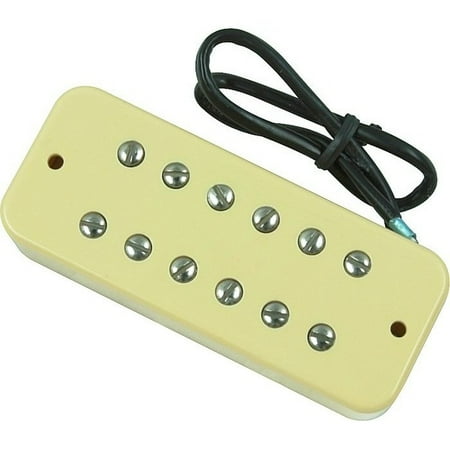 DiMarzio DP210CR The Tone Zone P90 Soapbar Pickup Cream w/RIS Pick (x1) (Best P90 Replacement Pickups)