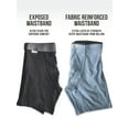 thumbnail image 5 of Fruit of the Loom Men's Crafted Comfort Stretch Boxer Briefs, Regular Leg-Assorted, Small, 5 of 6