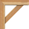 thumbnail image 3 of Ekena Millwork 6"W x 24"D x 24"H Traditional Block Rough Sawn Bracket w/ Offset Brace, Western Red Cedar, 3 of 25