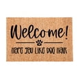 thumbnail image 3 of Coir Welcome Mats For Front Door  Funny Door Mats Outside, 3 of 4