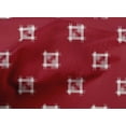thumbnail image 4 of oneOone Cotton Cambric Fabric Square Kasuri Print Fabric By The Yard 56 Inch Wide, 4 of 4