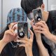 thumbnail image 4 of Korean Cool Sunglasses Cat Phone Cases for IPhone 15 14 13 12 11 Pro Max X XS XR 7 8 SE Transparent Soft Shell INS Cute Punk Y2K, 4 of 5