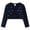 Blue, variant on PEASKJP Girl Uniform Sweater Girls Cardigan Sweater School Uniforms Toddler Long Sleeve Button Knit Solid Sweaters Tops (White,1-2 Years)