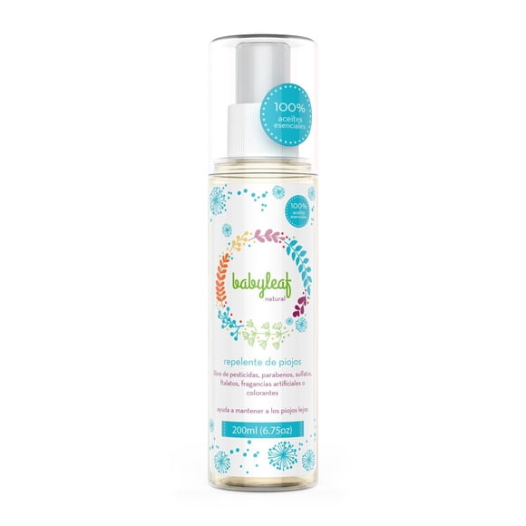 Repelente de Piojos en Spray Babyleaf No Tóxico 200 ml