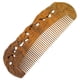 thumbnail image 4 of Wood Hair Comb Tool Suitable For Home Use 1Pc Coffee Color Designed For Efficient Hair Detangling And Scalp Stimulation, 4 of 5