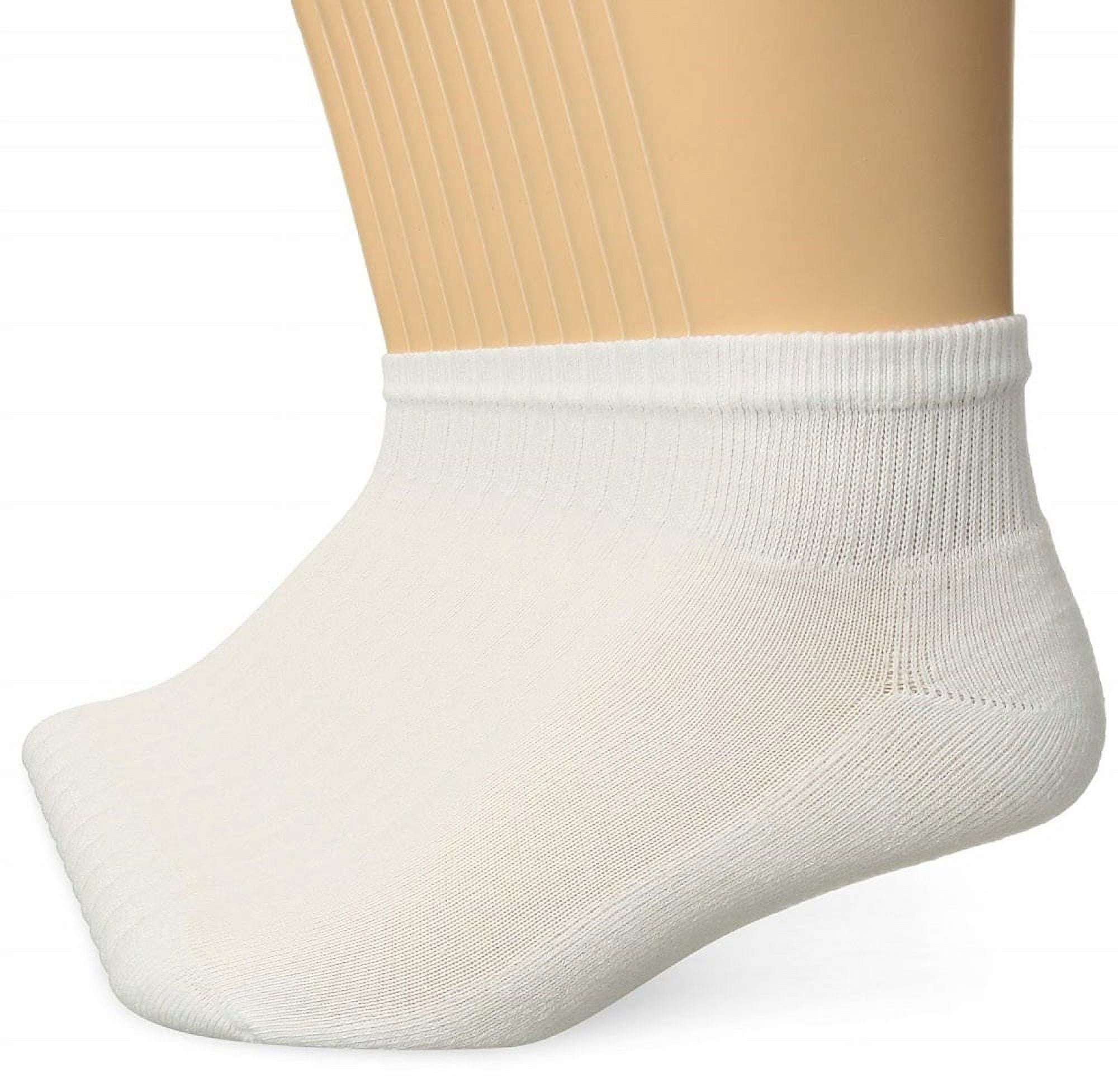 Hanes Men's 18-Pack X-Temp Active Cool Ankle Socks White, (Shoe Size 6-12 / Sock Size 10-13) (Fresh IQ Advanced Odor Protection Technology, Extra-Thick Active Cooling / Reinforced Heel & Toe CC12