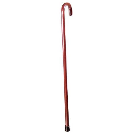 GF Health Products Cane Wood Walking Cane, Brown, 1 Count